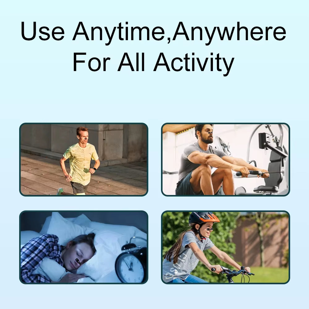 Magnetic Nasal Breathing Dilators Kits Nasal Dilator Boost Oxygen Intake Breathing Refill Nose Clip Nasal Strips Reduce Snoring