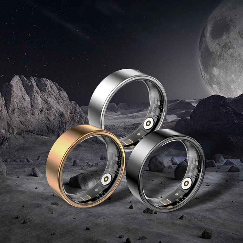 2.0 Smart Fitness Ring – Accurate Distance, Calories & Steps |Activity Tracking, Heart Rate, Sleep, Blood Oxygen& Menstrual Cycle Recording Wearable