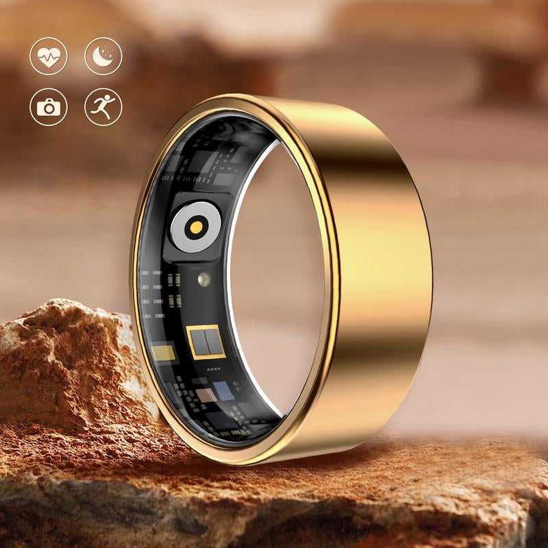 2.0 Smart Fitness Ring – Accurate Distance, Calories & Steps |Activity Tracking, Heart Rate, Sleep, Blood Oxygen& Menstrual Cycle Recording Wearable